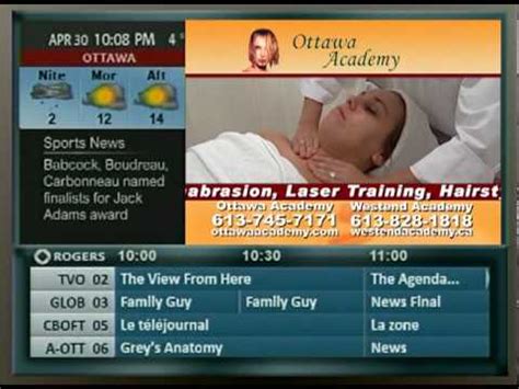 rogers tv channel guide ottawa.